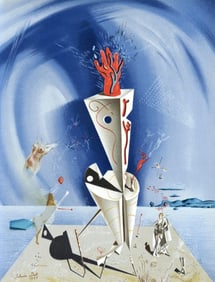 Salvador Dalí, Composition, XXe siècle, Limited Edition Lithograph