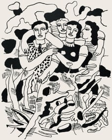 Fernand Léger, Composition, Cirque, Lithographies Originales, Limited Edition Lithograph