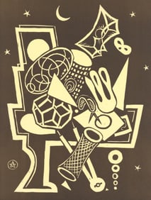 John Joseph Wardell Power, L'homme calculateur, XXe siècle, Limited Edition Etching and