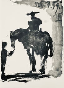 Pablo Picasso, Composition (Bloch 1276; Czwiklitzer 23), Toros y Toreros, Limited Edition Lithograph