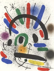 Joan Miró, Composition, (Cramer 160; Mourlot 858), Joan Miró Lithographs, Limited Edition
