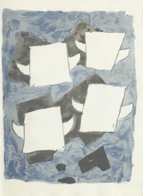 Georges Braque, Composition (Vallier 153), Le Tir à l'arc mis en lumière par Georges
