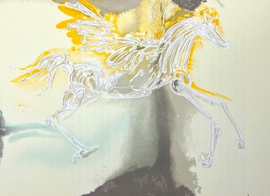 Salvador Dalí, Pégase, Les Chevaux de Dalí, Limited Edition Lithograph