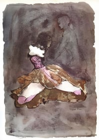 Léonor Fini, Composition, Histoire d'O, Limited Edition Lithograph