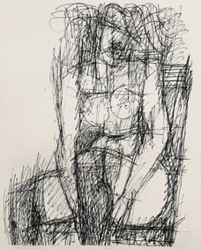 Marcel Gromaire, Composition, Gromaire, Limited Edition Lithograph