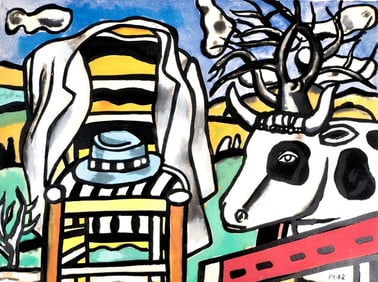 Fernand Léger, Composition, Contrastes, Limited Edition Lithograph