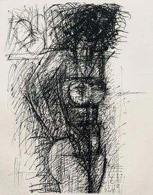 Marcel Gromaire, Composition, Gromaire, Limited Edition Lithograph