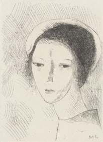 Marie Laurencin, Tête de jeune fille (Marchesseau 250), Du cubisme, Limited Edition Etching