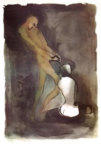 Léonor Fini, Composition, Histoire d'O, Limited Edition Lithograph