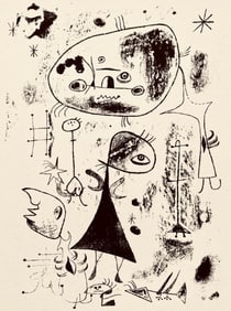 Joan Miró, Composition, The Prints of Joan Miro, Limited Edition Etching