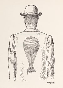 René Magritte, Composition, Dix dessins de René Magritte, Limited Edition Lithograph