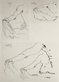 Pablo Picasso, Composition (Bloch 1276; Czwiklitzer 23), Toros y Toreros, Limited Edition Lithograph