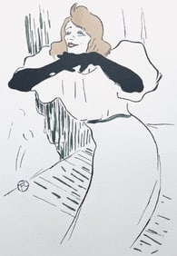 Henri de Toulouse-Lautrec, Composition, Yvette Guilbert vue par Toulouse-Lautrec, Limited Edition