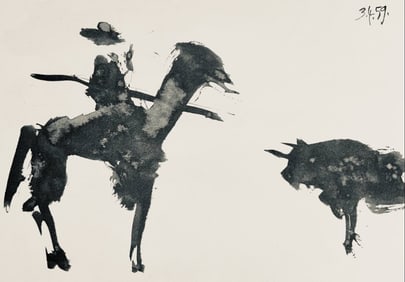 Pablo Picasso, Composition (Bloch 1276; Czwiklitzer 23), Toros y Toreros, Limited Edition Lithograph