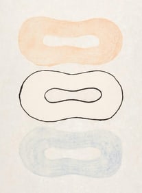 Georges Braque, Composition (Vallier 143), La Liberté des Mers, Limited Edition Lithograph