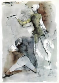 Léonor Fini, Composition, Histoire d'O, Limited Edition Lithograph