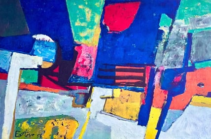 Maurice Estève, Composition, Maurice Estève, Peintres d'aujourd'hui, Limited Edition