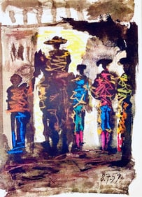 Pablo Picasso, Composition (Bloch 1276; Czwiklitzer 23), Toros y Toreros, Limited Edition Lithograph