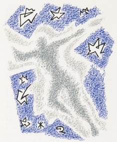André Masson, Composition (Cramer 97), Une Étoile de Craie, Limited Edition Lithograph