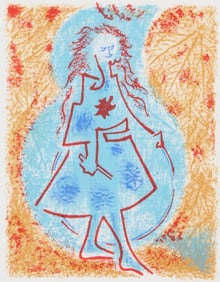 André Masson, Composition (Cramer 97), Une Étoile de Craie, Limited Edition Lithograph