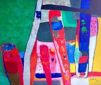 Maurice Estève, Composition, Maurice Estève, Peintres d'aujourd'hui, Limited Edition