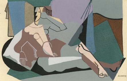 André Lhote, Composition, L'Art Cubiste, Theories et Realistions, Limited Edition Lithograph