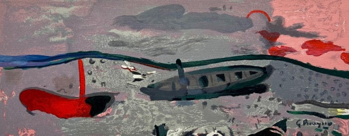 Georges Braque, Bord de mer, Varengeville, Limited Edition Lithograph