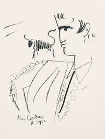 Jean Cocteau, Composition, Taureaux, Limited Edition Lithograph
