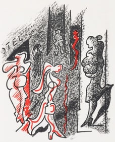 André Masson, Composition (Cramer 97), Une Étoile de Craie, Limited Edition Lithograph
