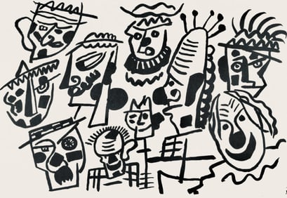 Fernand Léger, Composition, Cirque, Lithographies Originales, Limited Edition Lithograph