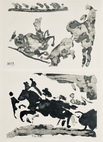 Pablo Picasso, Composition (Bloch 1276; Czwiklitzer 23), Toros y Toreros, Limited Edition Lithograph