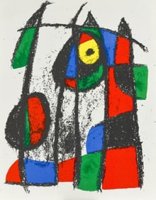 Joan Miró, Composition, (Cramer 198; Mourlot 860), Joan Miró Lithographs, Limited Edition