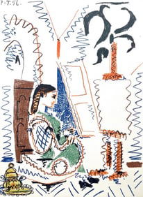 Pablo Picasso, Composition (Cramer 88), Dans l'Atelier de Picasso, Limited Edition Lithograph