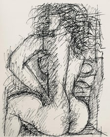 Marcel Gromaire, Composition, Gromaire, Limited Edition Lithograph