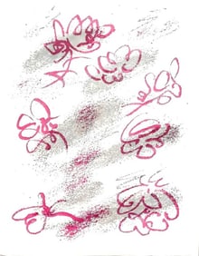 André Masson, Composition, Poèmes insoumis, Limited Edition Lithograph