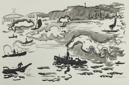 Paul Signac, Rotterdam, Signac Dessins, Limited Edition Lithograph