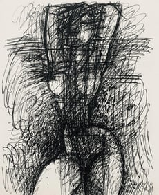 Marcel Gromaire, Composition, Gromaire, Limited Edition Lithograph