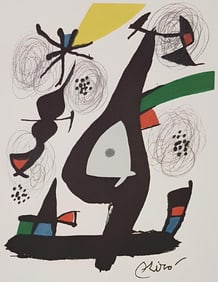 Joan Miró, Composition (Mourlot 1212-1225; Cramer 248), La mélodie acide, Limited Edition