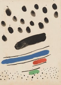 Joan Miró, Composition (Mourlot 872-881; Cramer 164), El tapís de Tarragona, Limited