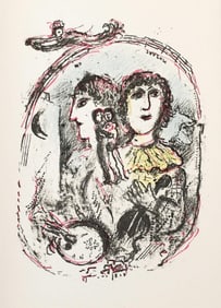 Marc Chagall, Composition (Mourlot 668-677), La Féerie et Le Royaume, Limited Edition