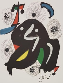 Joan Miró, Composition (Mourlot 1212-1225; Cramer 248), La mélodie acide, Limited Edition