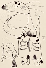 Joan Miró, Composition, The Prints of Joan Miro, Limited Edition Etching
