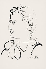 Pablo Picasso, Composition (Horodisch B19), Mystification, Limited Edition Lithograph