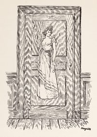 René Magritte, Composition, Dix dessins de René Magritte, Limited Edition Lithograph