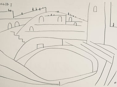 Pablo Picasso, Composition (Bloch 1276; Czwiklitzer 23), Toros y Toreros, Limited Edition Lithograph