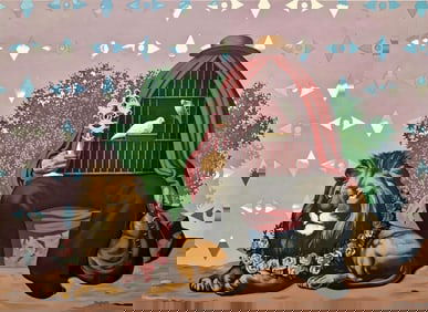 René Magritte, Deux Tourterelles, dans la Chaude Pénombre de Leur Maison, Les Enfants