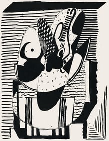 Pablo Picasso, Composition (Monod 10485), Hélène chez Archive de Illustrations de Pablo