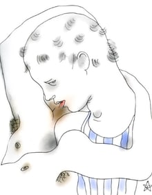 Jean Cocteau, Composition, Le Livre Blanc, Limited Edition Lithograph