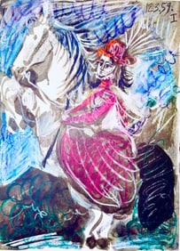 Pablo Picasso, Composition (Bloch 1276; Czwiklitzer 23), Toros y Toreros, Limited Edition Lithograph