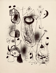 Joan Miró, Composition, The Prints of Joan Miro, Limited Edition Etching